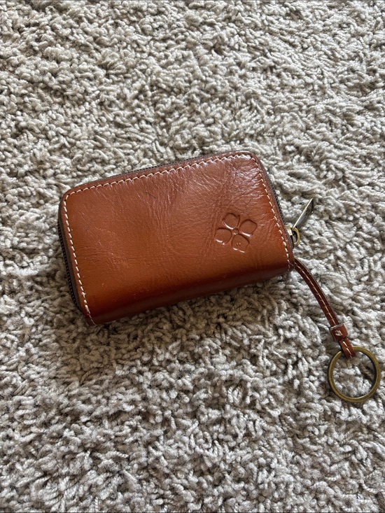 Patricia Nash Handbags - Patricia Nash Brown Leather Coin Purse and Key Wallet